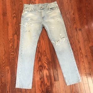 Mens Hollister Jeans 36x32 in light wash